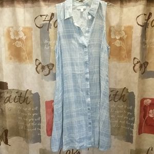 Tunic button-down